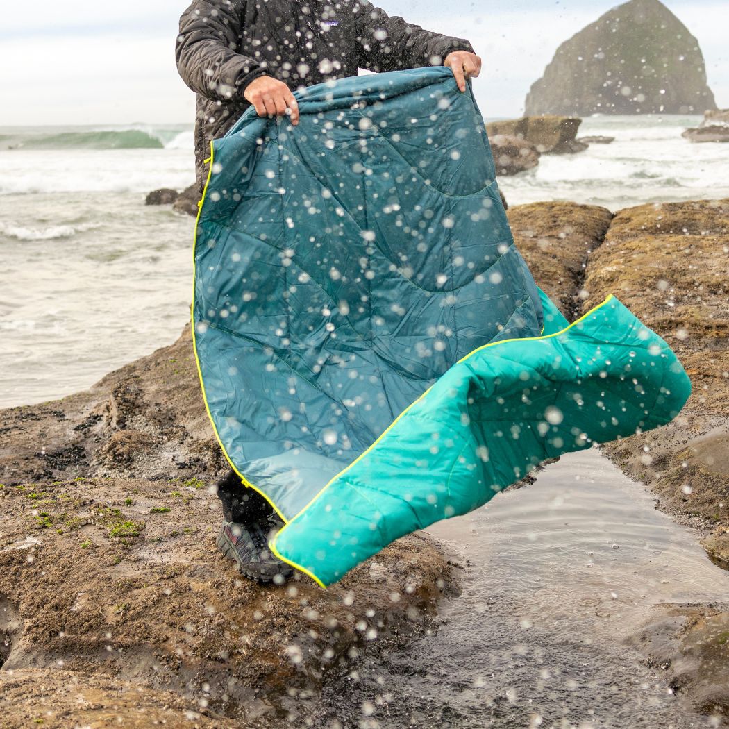 Backcountry Puffy Blanket - Sage Mint Green - Image 10
