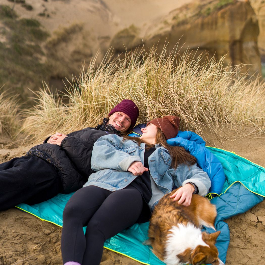 Backcountry Puffy Blanket - Sage Mint Green - Image 11