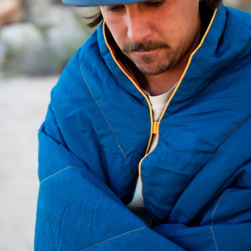 Flame Puffy Blanket - Deep Ember - Image 11