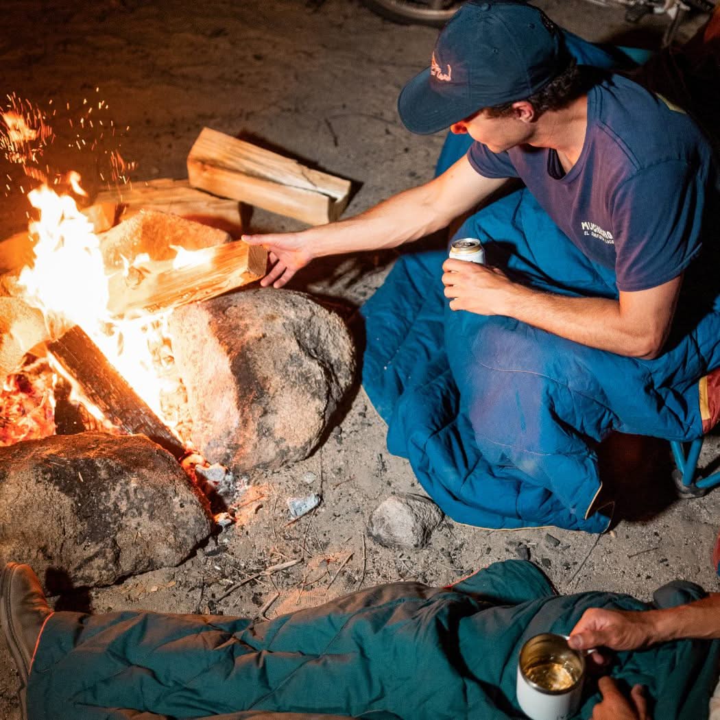 Flame Puffy Blanket - Deep Ember - Image 12