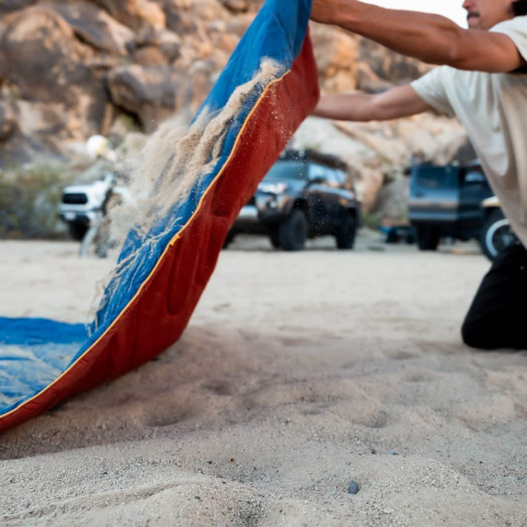 Flame Puffy Blanket - Deep Ember - Image 14