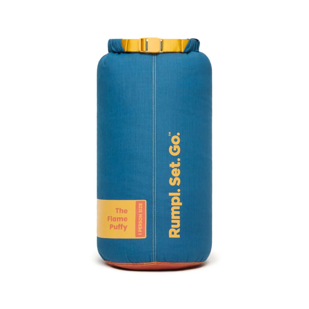 Flame Puffy Blanket - Deep Ember - Image 5