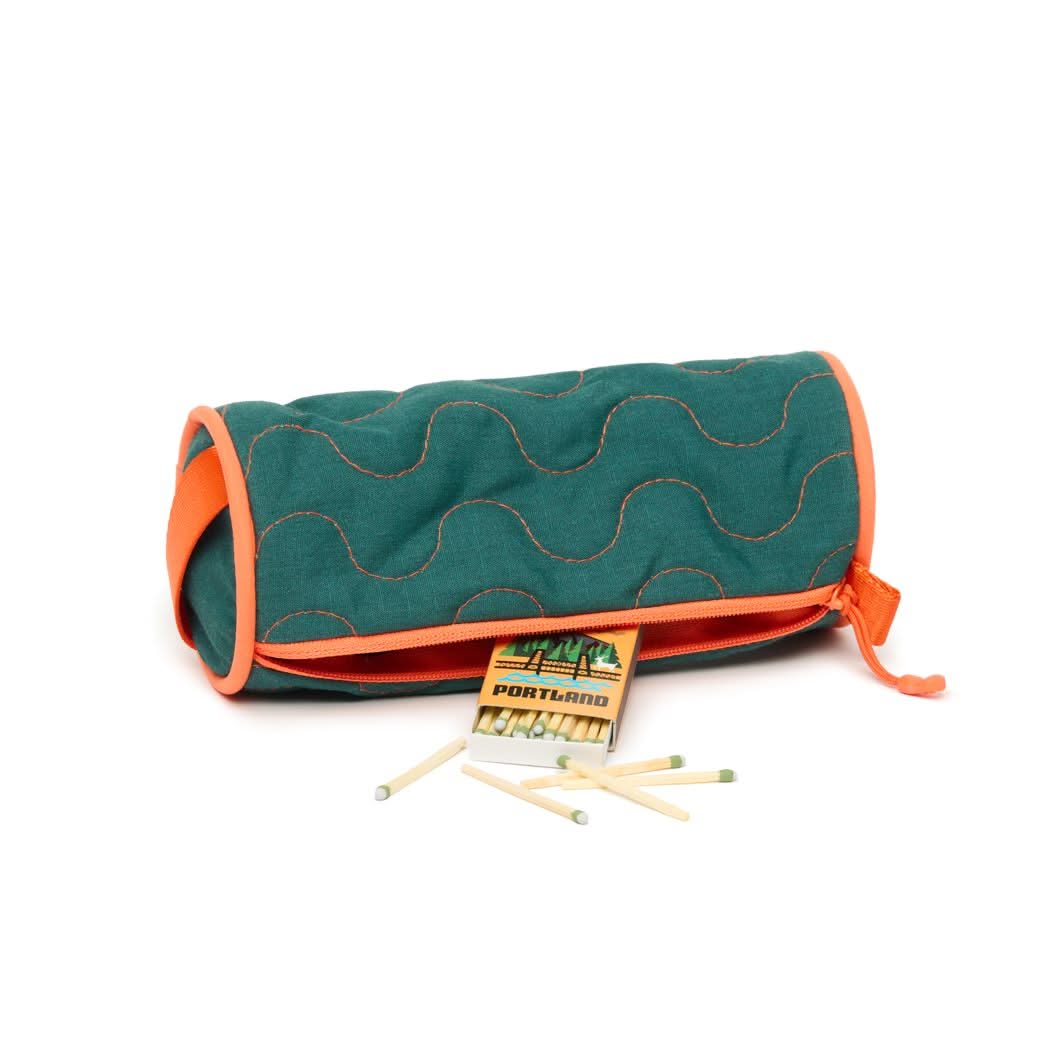Flame Stash Pouch - Hot Moss - Image 3
