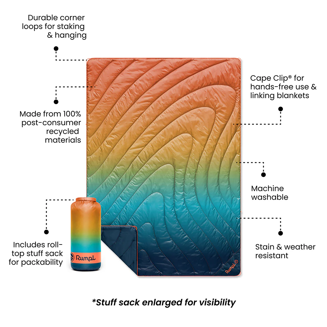Original Puffy 2 Person Blanket - Baja Fade - Image 3