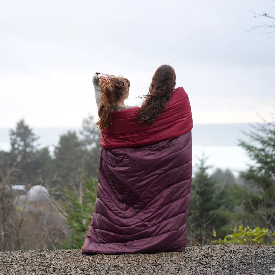 Original Puffy 2 Person Blanket - Fig Cherry - Image 9