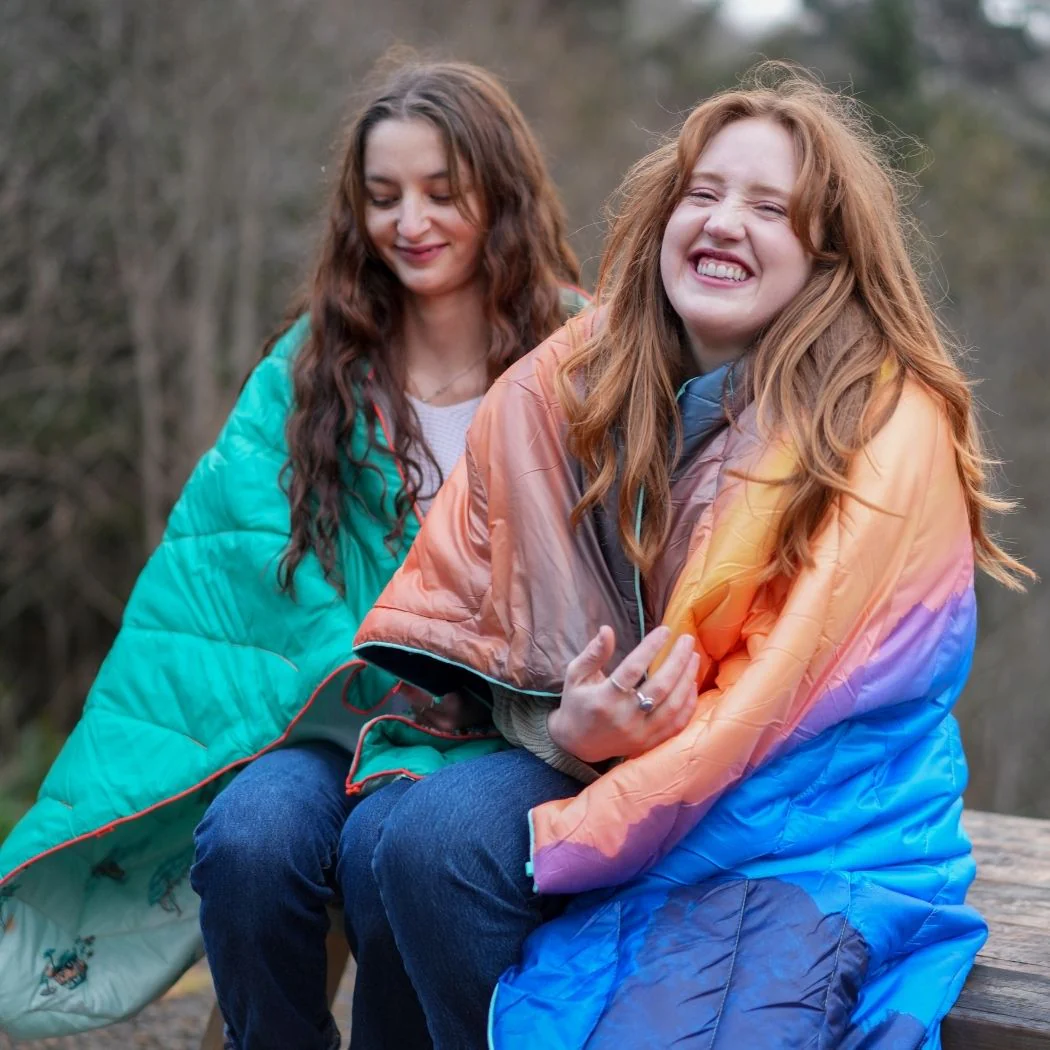 Original Puffy Blanket - Aqua Outer Banks - Image 9