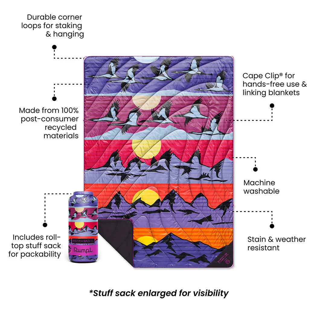 Original Puffy Blanket - Bryce Wong - Mountain Migration - Image 3