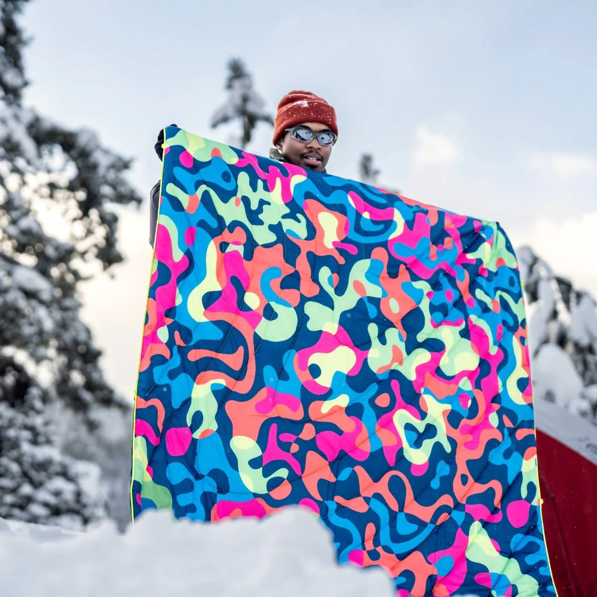 Original Puffy Blanket - Hyper Abstraction - Image 10