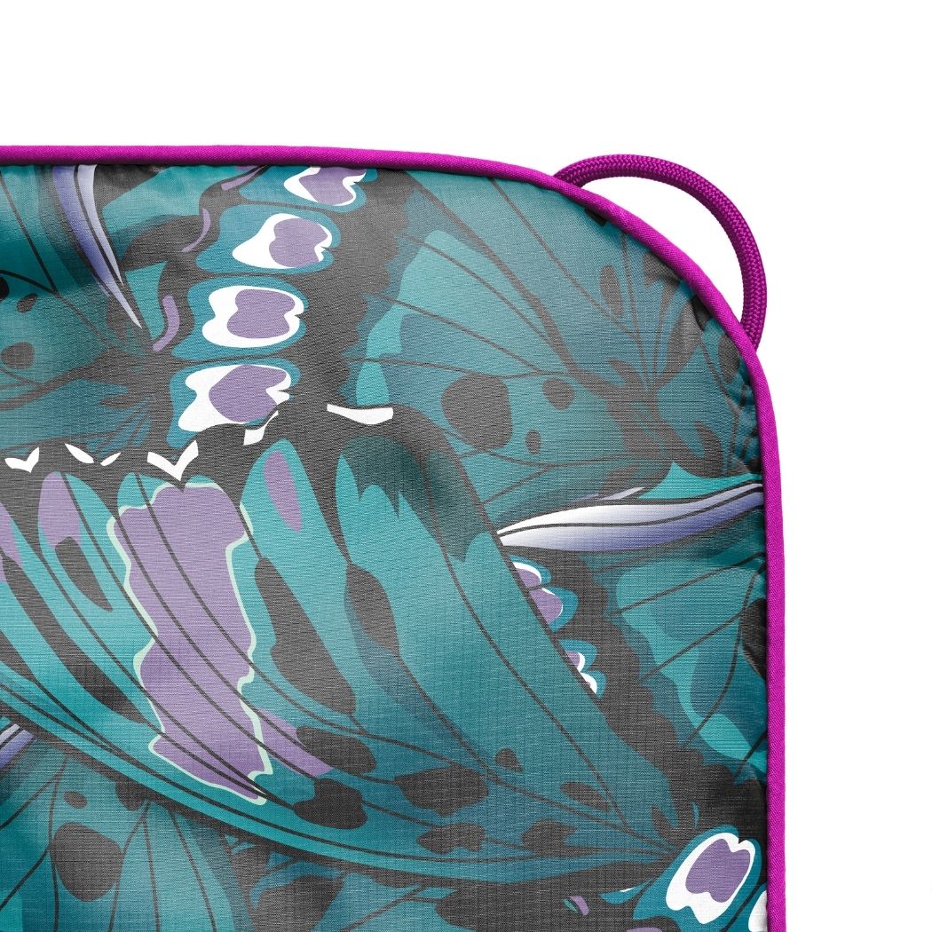 Original Puffy Blanket - Mint Green Butterflies - Image 8