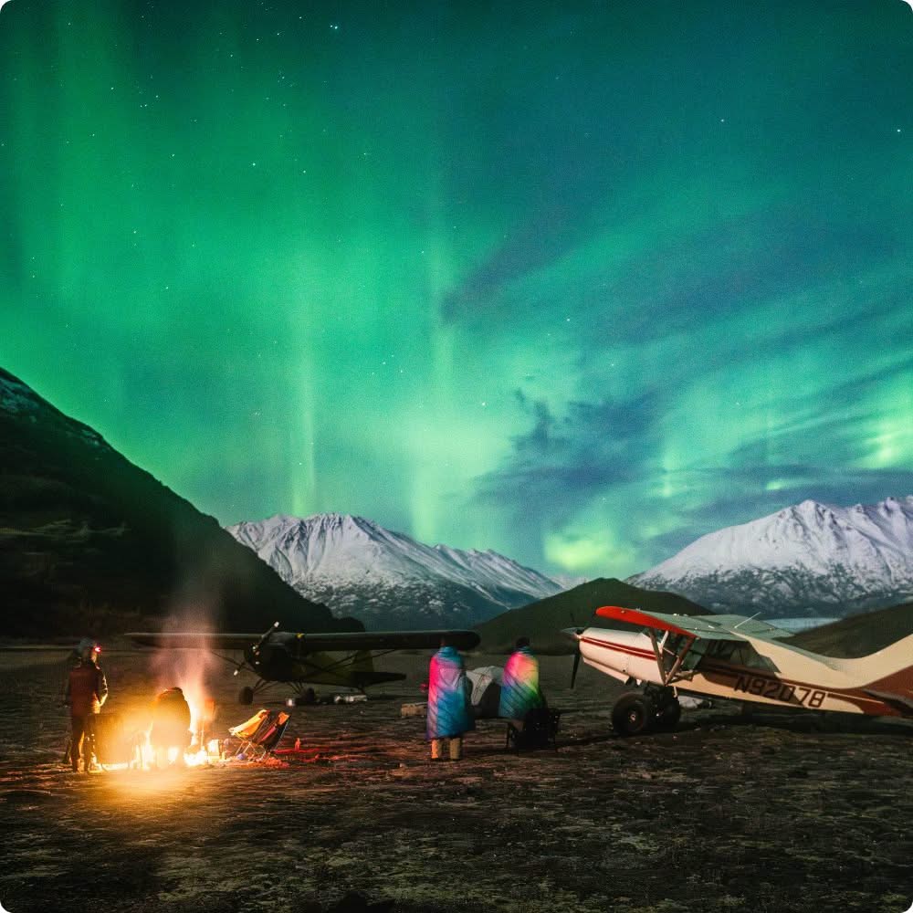 Original Puffy Blanket  - Northern Lights -  Custom - Image 11