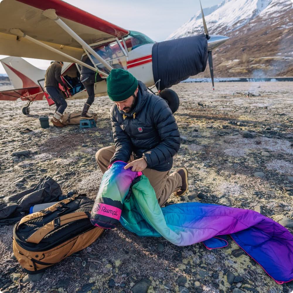 Original Puffy Blanket  - Northern Lights -  Custom - Image 13