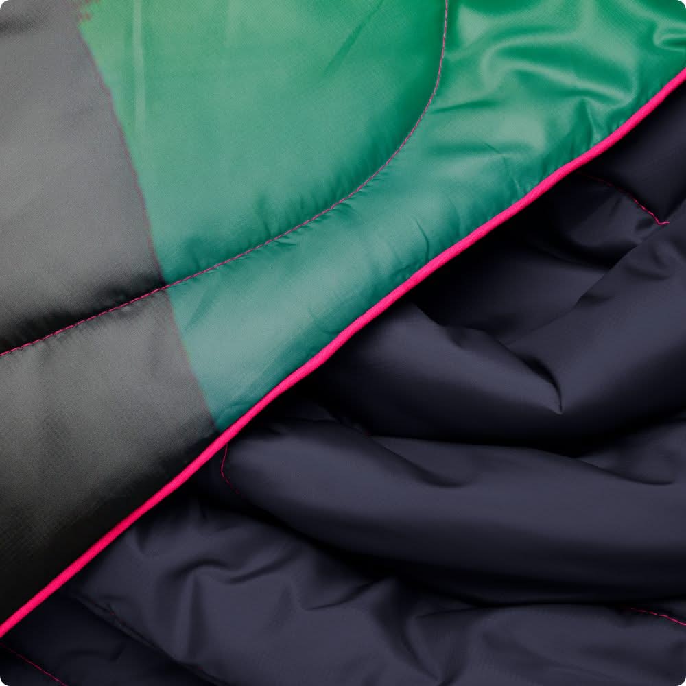 Original Puffy Blanket  - Northern Lights -  Custom - Image 9