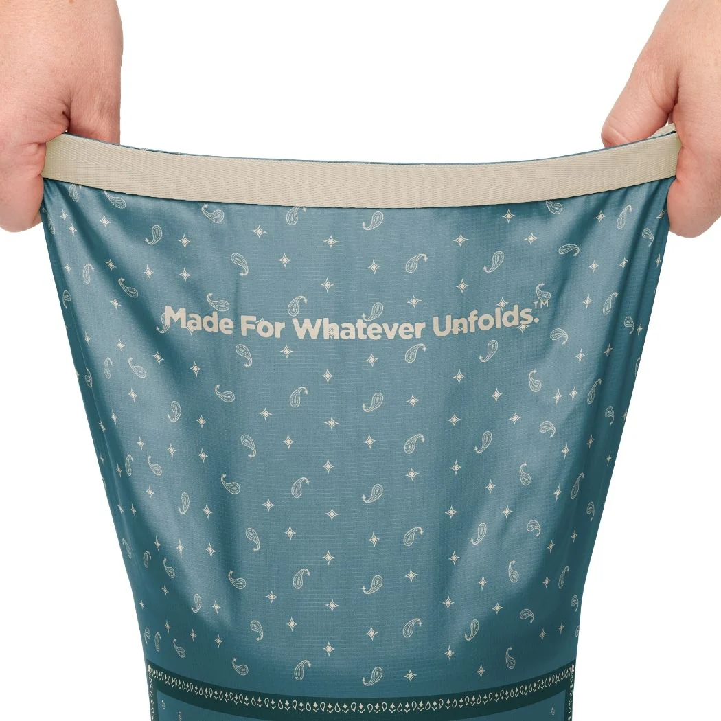 Original Puffy Blanket - Sage Bronco Bandana - Image 7