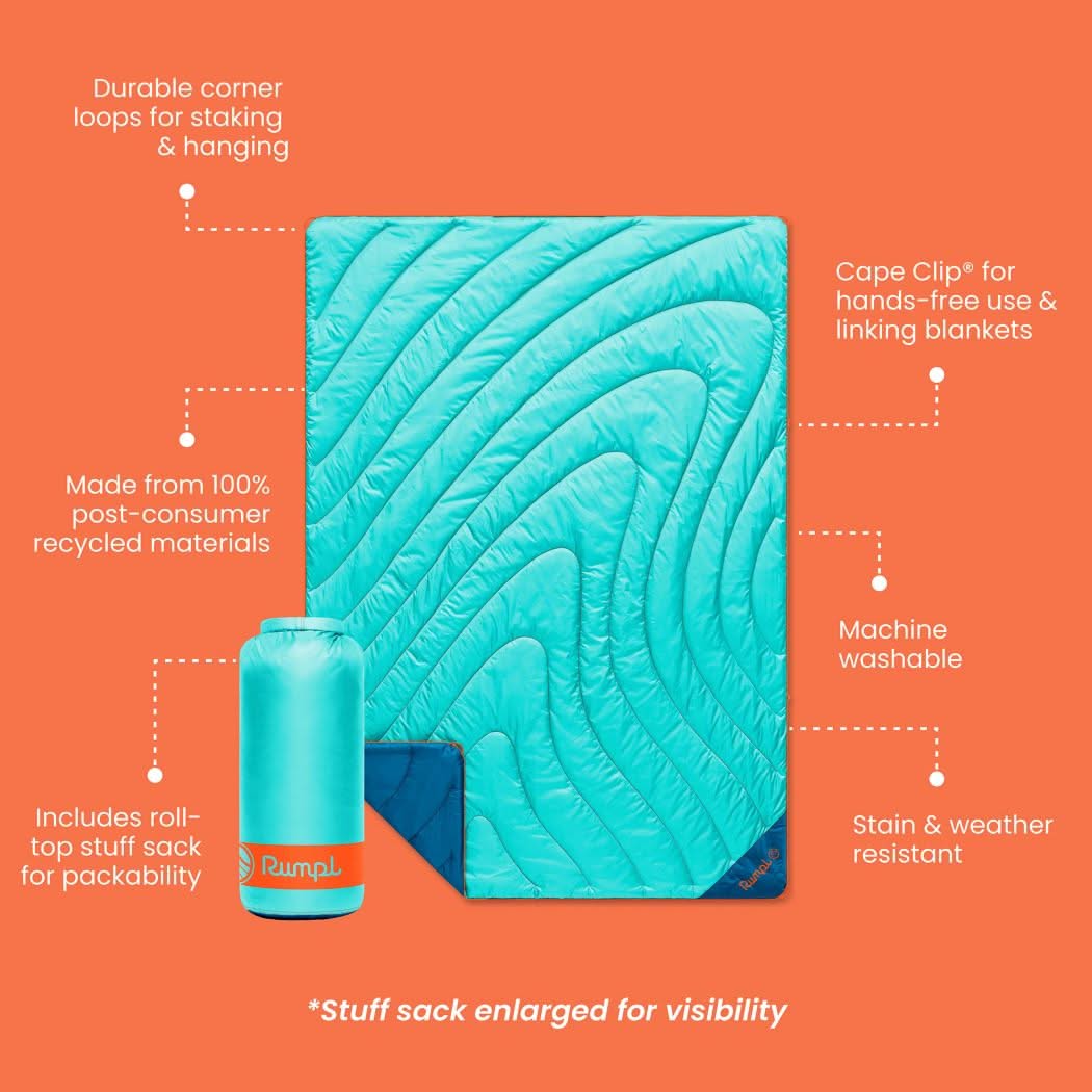 Original Puffy Blanket - Seafoam - Custom - Image 2
