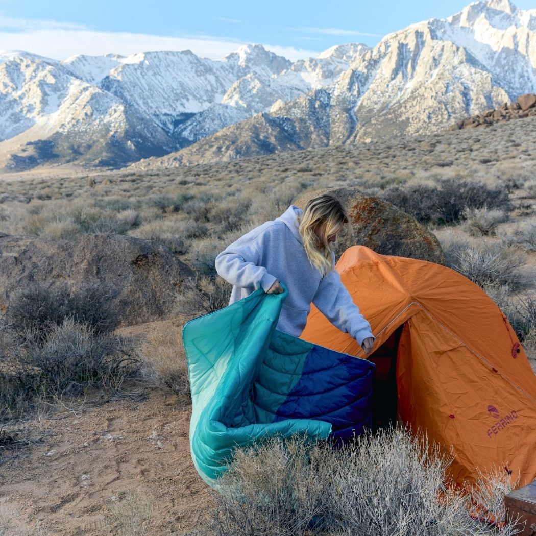 Original Puffy Blanket - Seascape Ridge Mountains - Image 11