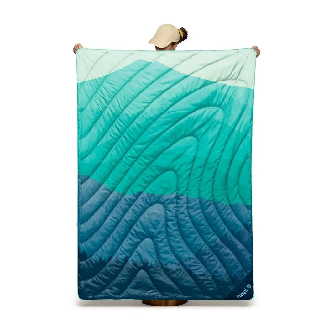 Original Puffy Blanket - Seascape Ridge Mountains - Custom - Image 9