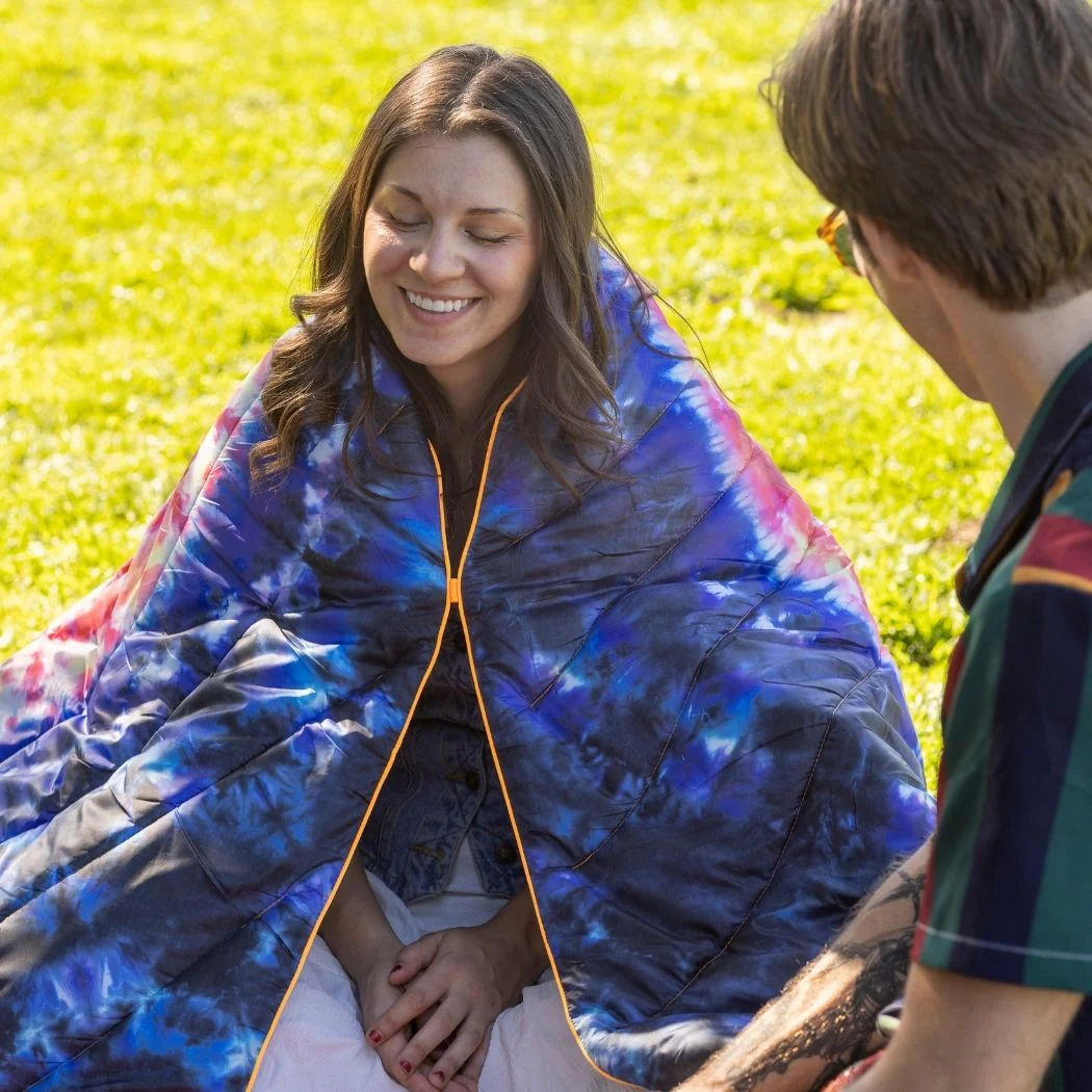 Original Puffy Blanket - Tapestry Tie Dye - Image 12