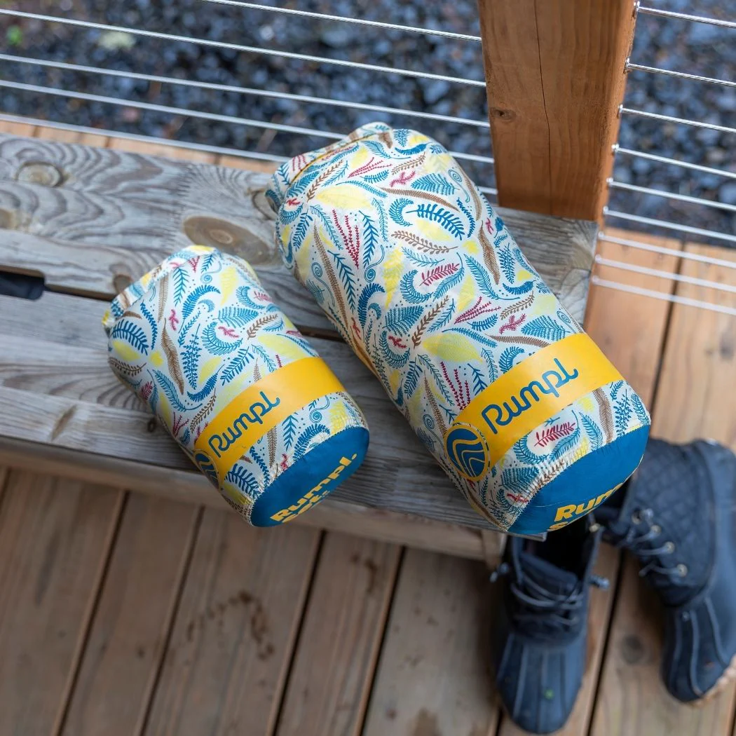 Original Puffy Mini Blanket - Mustard Fern - Image 10
