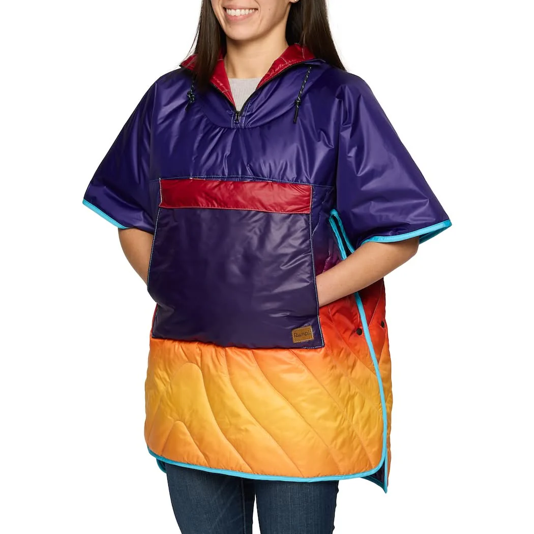 Original Puffy Poncho - Pyro Fade - Image 3