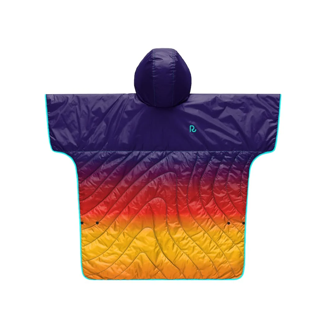 Original Puffy Poncho - Pyro Fade - Image 8