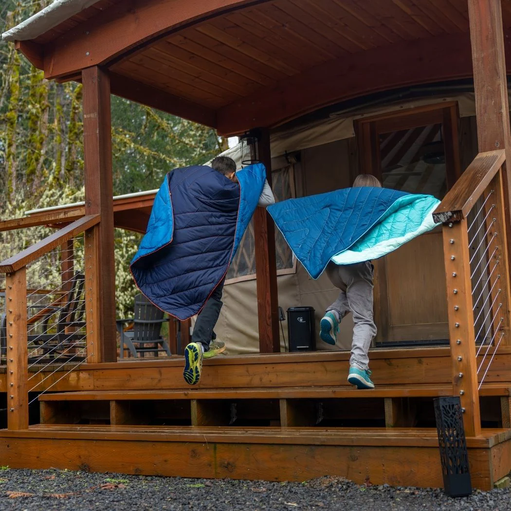 Original Puffy Throw Blanket - Midnight Blue - Image 8