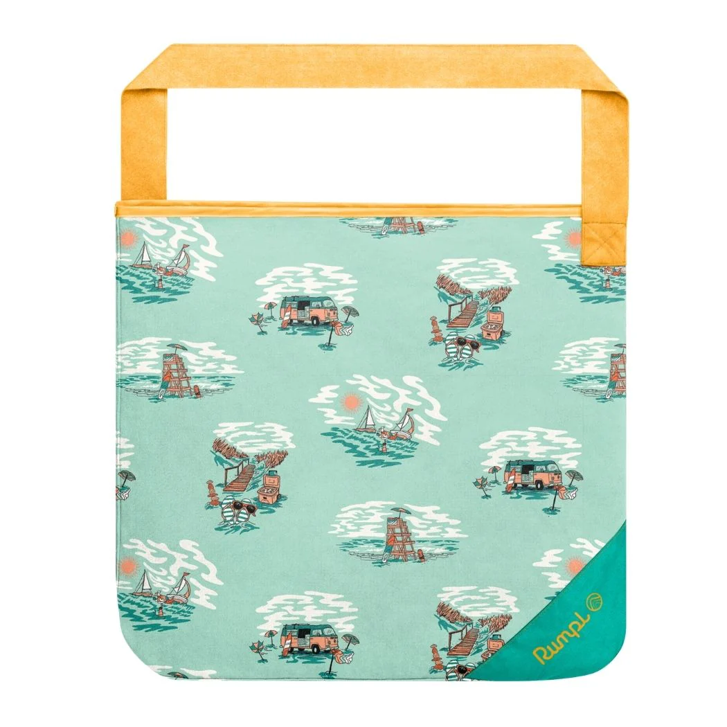 Tech Towel Tote - Aqua Outer Banks - Image 4