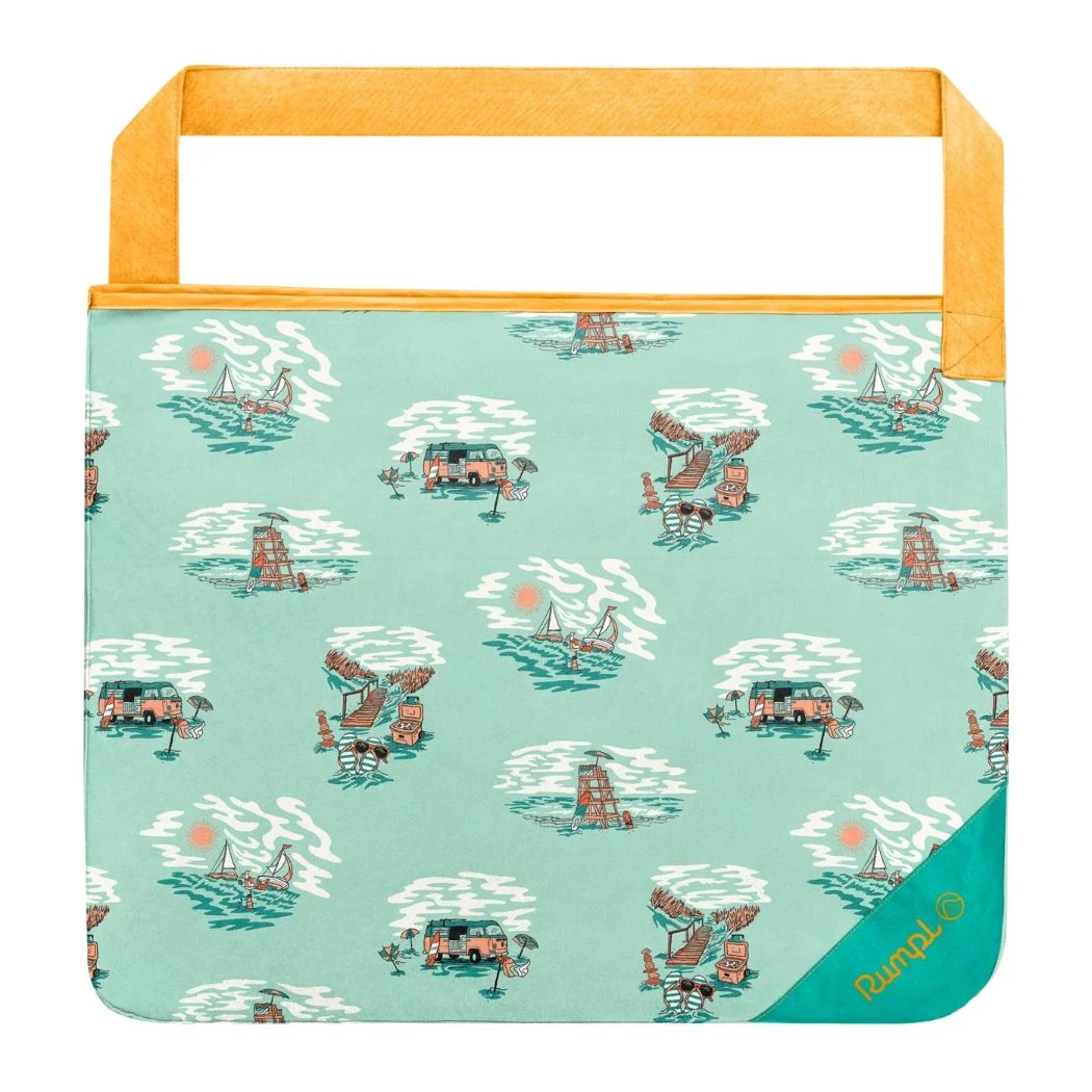 Tech Towel Tote Double - Aqua Outer Banks - Image 6
