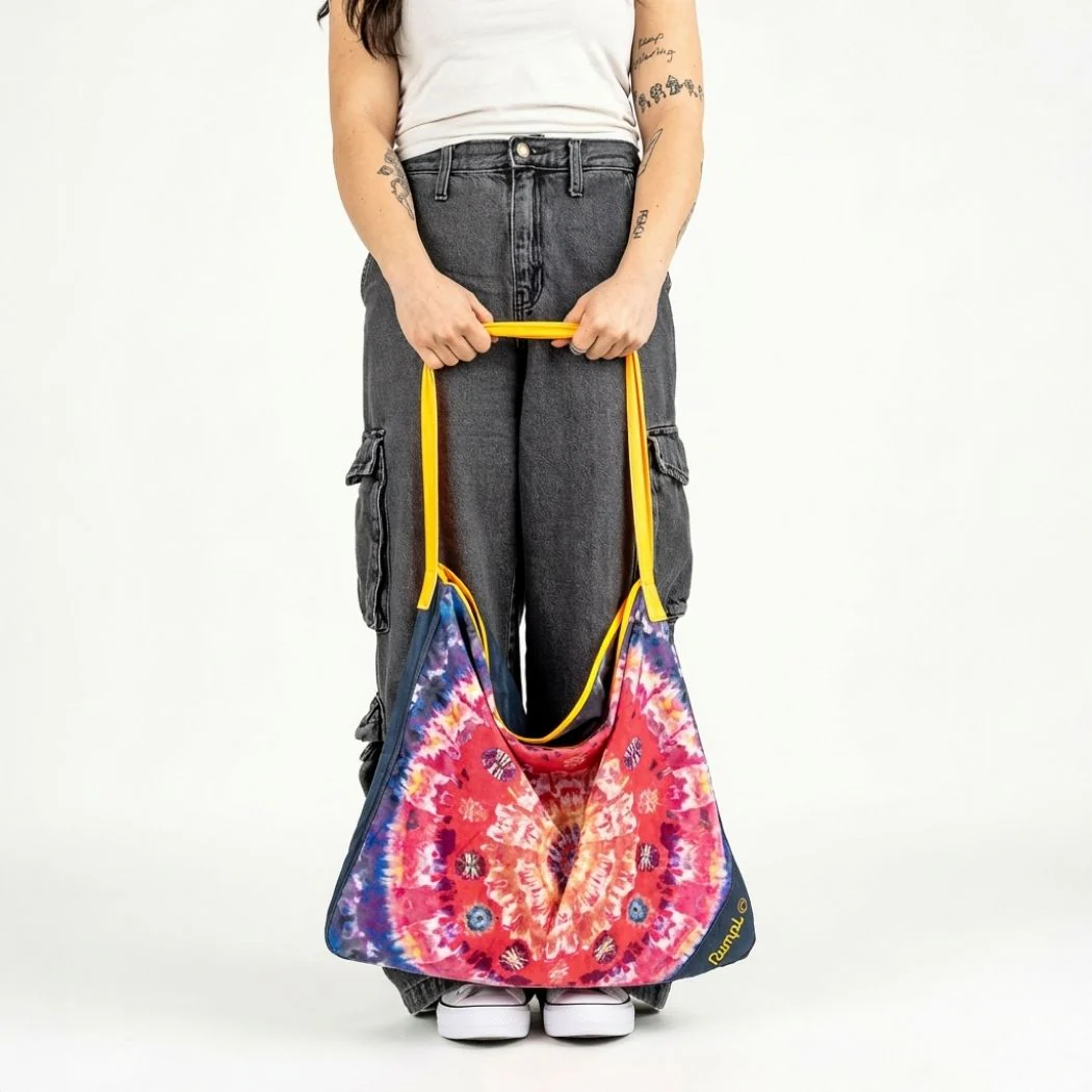 Tech Towel Tote Double - Tapestry Tie Dye - Image 4